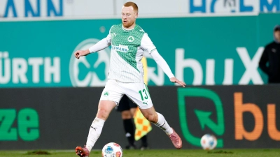 Eine Vertragsklausel greift: Paul Will fehlt gegen Darmstadt. (Archivbild) (Foto: Heiko Becker/dpa)