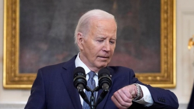 „Es ist ein Fahrplan für einen dauerhaften Waffenstillstand und die Freilassung aller Geiseln“: Joe Biden. (Foto: Evan Vucci/AP/dpa)