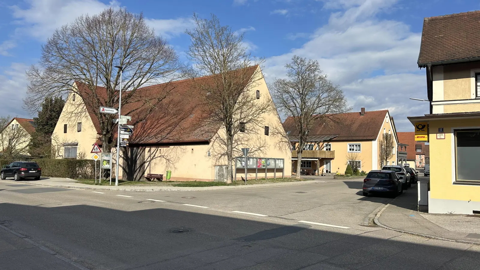 Das Ortszentrum von Petersaurach spielt bei den Überlegungen zur Umgestaltung eine zentrale Rolle. (Foto: Florian Pöhlmann)