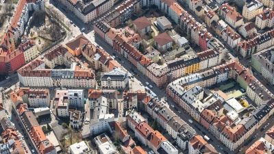 München ist ein teures Pflaster - vor allem für Mieter. Hier und anderswo greift deshalb eine Mietpreisbremse. (Symbolbild) (Foto: Sina Schuldt/dpa)