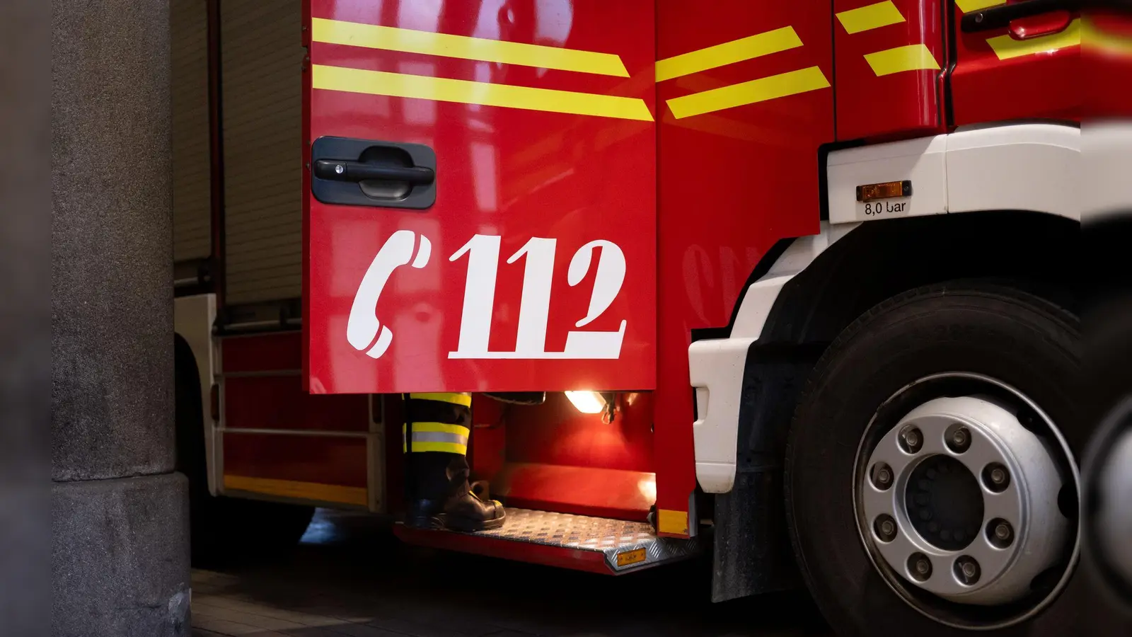 Die Feuerwehr gelang es, den Brand zu löschen. (Symbolbild) (Foto: Niklas Treppner/dpa)