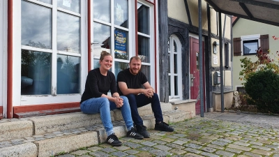 Das neue Leitungsteam der Schneiderscheune: Miriam Gabler und Thomas Siegling. (Foto: Anna Franck)