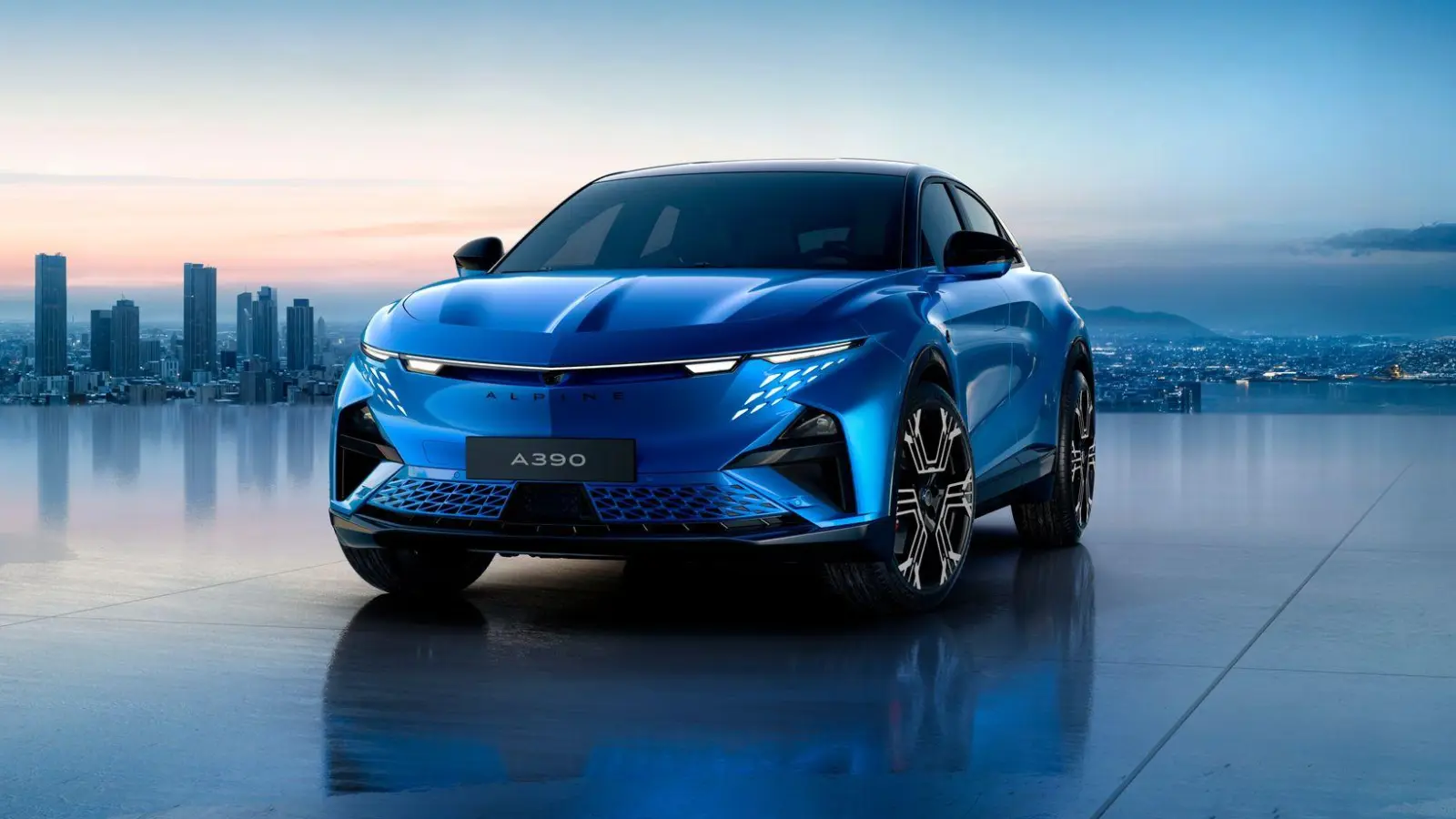 Sportlicher Stromer mit Format: Alpine zeigt mit dem A390 sein erstes Elektro-SUV. (Foto: Alpine/dpa-tmn)