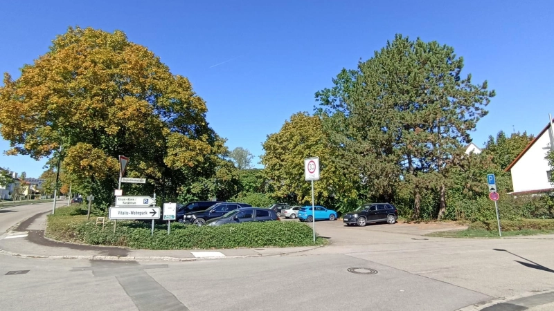 Die Parkplätze werden von Auswärtigen genutzt, das stört laut Dr. Benno Bulitta die Anwohner. Er hat einen Antrag auf die Installation von Bewohnerparkplätzen gestellt.  (Foto: Alexander Rausch)