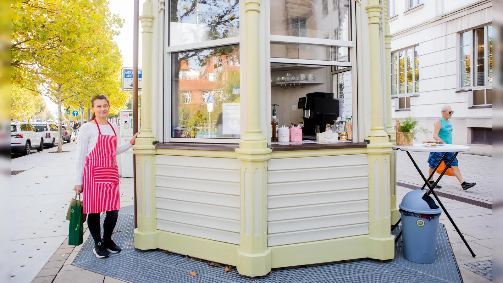 Vor nicht einmal einem Jahr startete Liudmyla Vinnytska als neue Pächterin des Pavillons, nun wird nach einer Nachfolge gesucht. (Archivbild: Evi Lemberger)