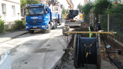 Rund 2,2 Millionen Euro kostet der Umbau der Welserstraße. Rein rechnerisch wäre damit schon mehr als die Hälfte des Sondervermögen-Anteils der Stadt Ansbach verbraucht. (Archivbild: Winfried Vennemann)
