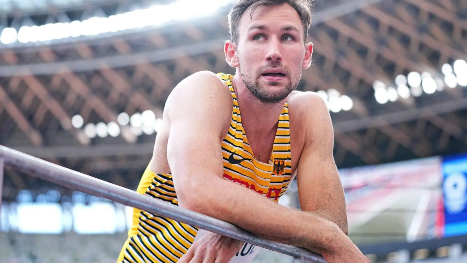 Zehnkämpfer Niklas Kaul hofft auf ein erfolgreiches Jahr 2022. (Foto: Michael Kappeler/dpa)