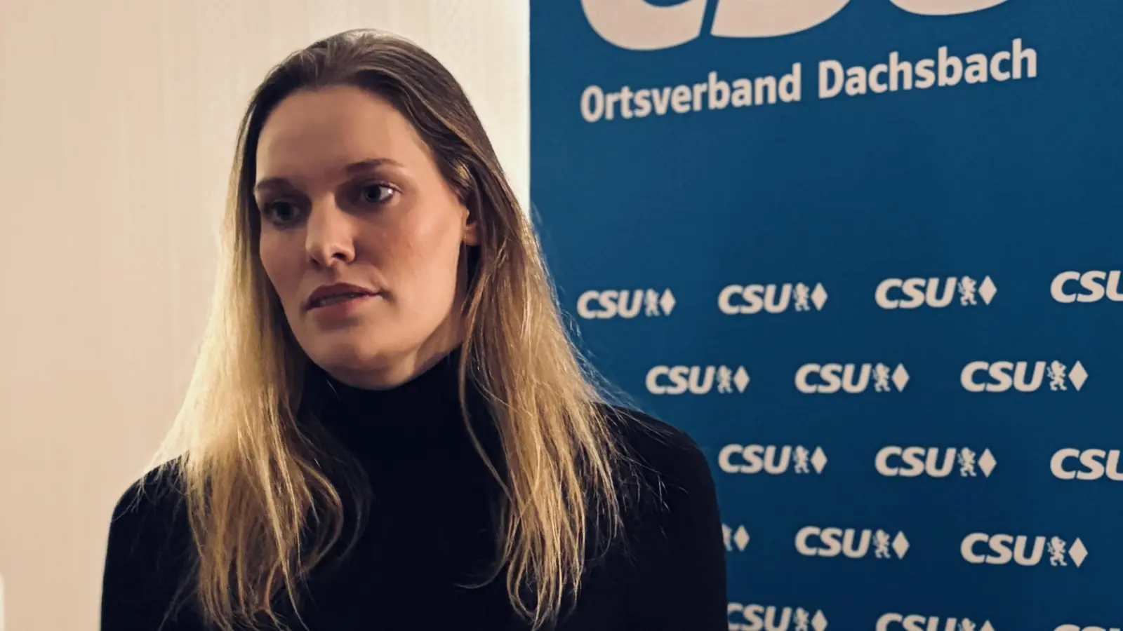 Die neue CSU-Ortsvorsitzende Friederike Knevelkamp. (Foto: Nick Limbach)