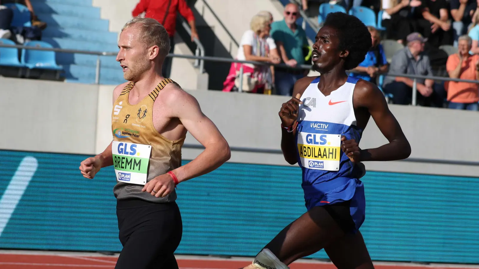 Zwei für die WM: Florian Bremm (links) und Mohamed Abdilaahi . (Foto: Theo Kiefner)