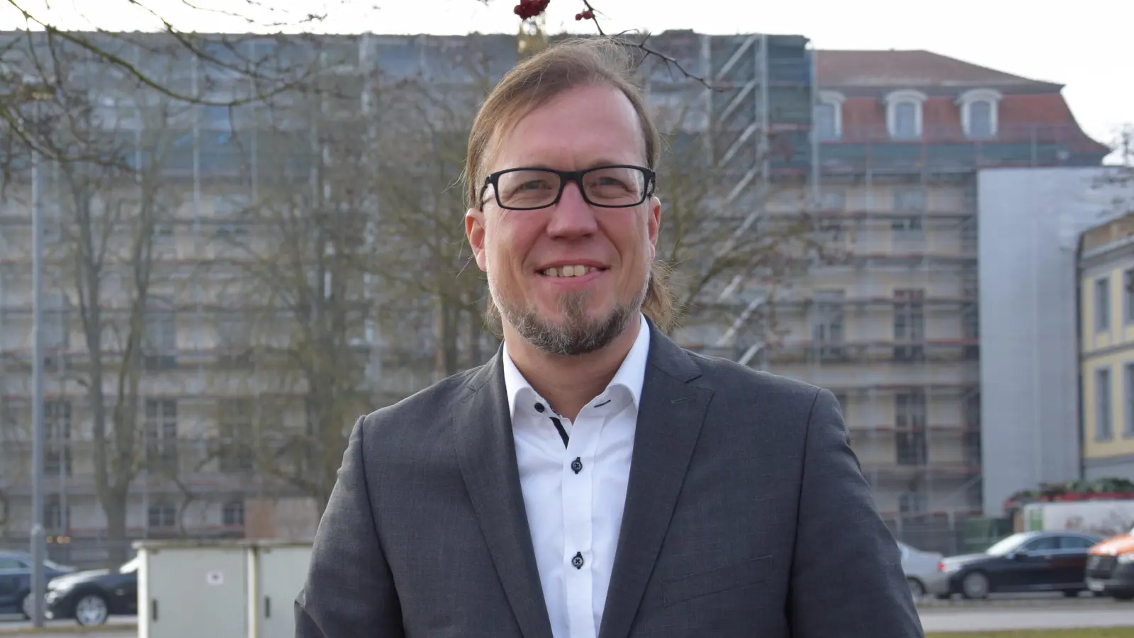 Will eine Kultur des Möglichmachens in der Verwaltung und im Stadtrat etablieren: Boris-André Meyer, Oberbürgermeister-Kandidat der Offenen Linken Ansbach (OLA). (Foto: Florian Schwab)