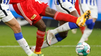 Hertha BSC empfängt im Achtelfinale des DFB-Pokals den Stadtrivalen 1. FC Union im Berliner Olympiastadion. (Foto: Odd Andersen/AFP-Pool/dpa)