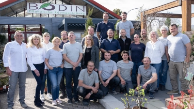 Das Team der Fa. Bodin steht für hohe Kompetenz, Freundlichkeit, eine tolle Beratung und erfolgreiche Umsetzung von Gartenprojekten aller Art. (Foto: Fa. Bodin)