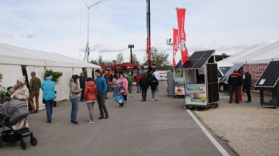 „Nature + Family”-Messe auf dem BGU-Firmengelände in Brodswinden. (Foto: Alexander Biernoth)