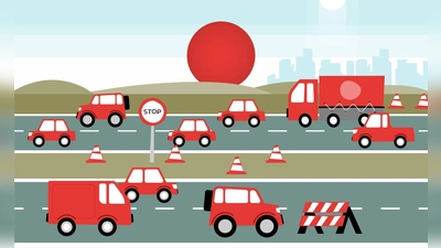 Weihnachten steht vor der Tür und damit dürfte es am kommenden Wochenende (20. bis 22. Dezember) wieder ein teils hohes Verkehrsaufkommen geben. (Foto: dpa-Infografik Gmbh/dpa-tmn)