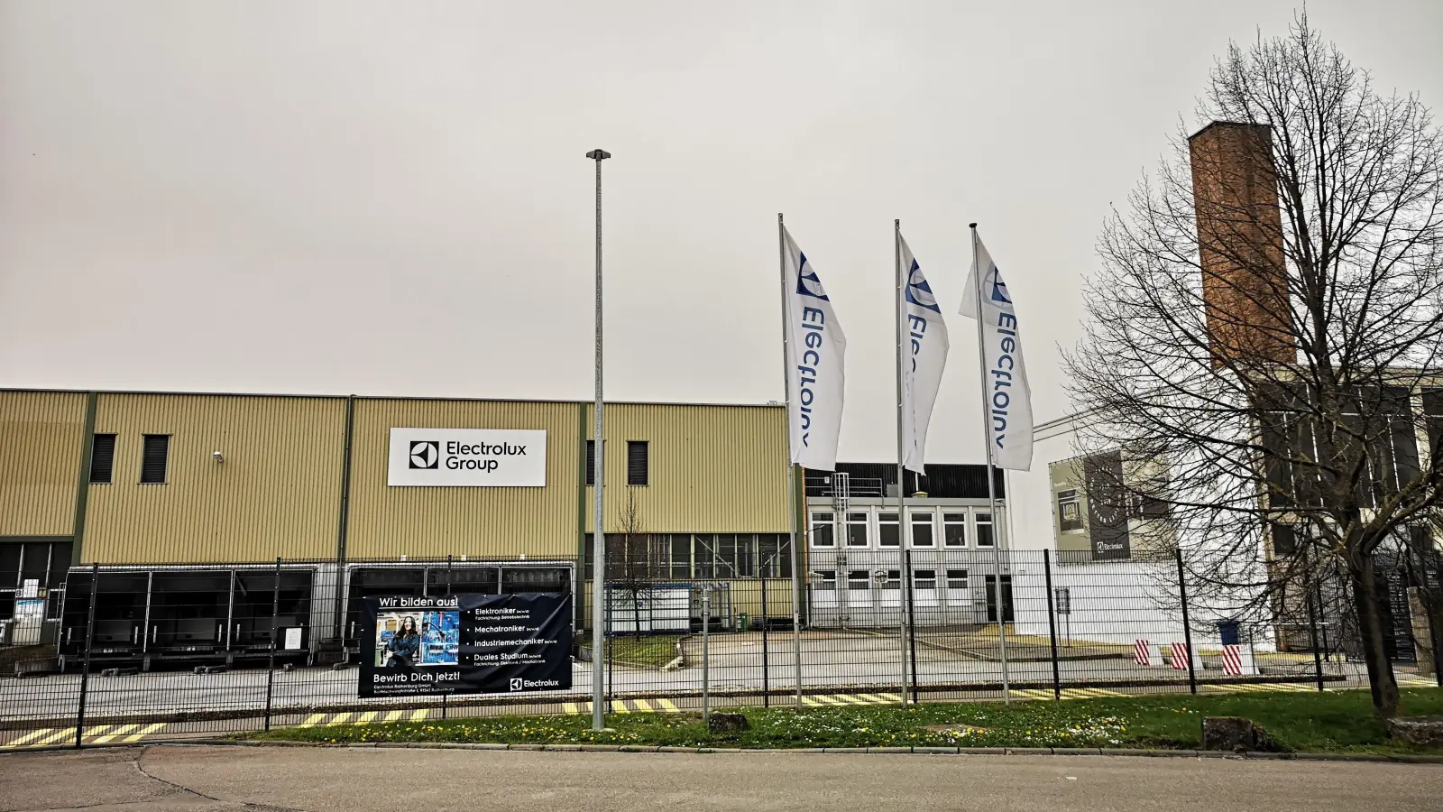 Das Elektrolux-Werk Rothenburg ist ein bedeutender Arbeitgeber der Region. (Foto: Jürgen Binder)