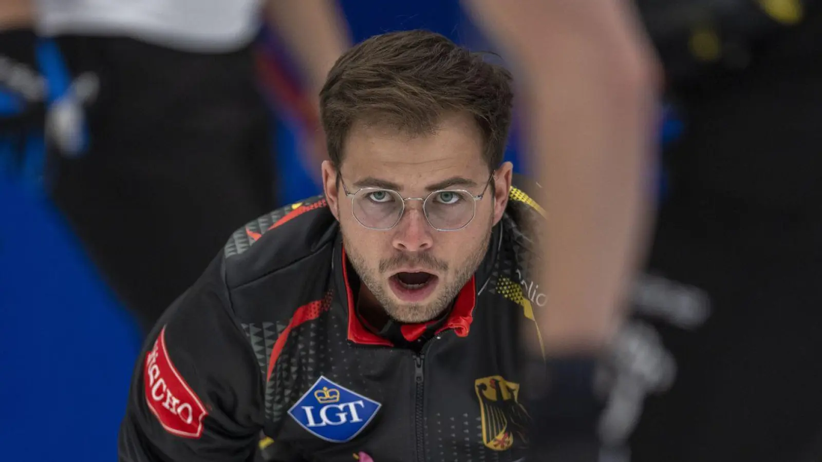 Die deutschen Curling-Männer um Skip Marc Muskatewitz sind Europameister. (Foto: Christian Beutler/KEYSTONE/dpa)