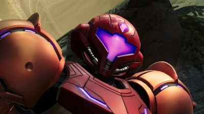 Gut gepanzert: „Metroid Prime 4: Beyond“-Protagonistin Samus Aran. (Foto: Nintendo/dpa-tmn)