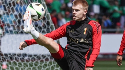 RB Leipzig hat Arthur Vermeeren von Atlético Madrid ausgeliehen. (Foto: Bruno Fahy/Belga/dpa)