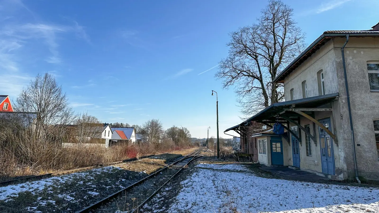 In Wilburgstetten wäre im Falle der Bahnreaktivierung Endstation. Dass eine Durchbindung nach Nördlingen sinnvoll wäre, steht für den Dinkelsbühler Stadtrat außer Frage. (Foto: Martina Haas)