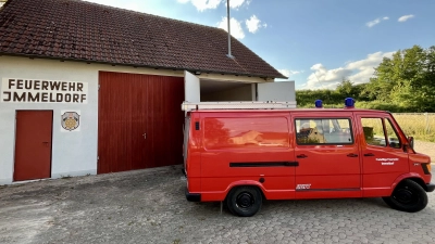 Für die zukünftige Ausrichtung hofft die Freiwillige Feuerwehr Immeldorf auf Investitionen. Sie würden das Gerätehaus und das Löschfahrzeug betreffen. (Foto: Christopher Irion)