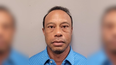 Woods kam gegen Kaution frei.  (Foto: Uncredited/Martin County Sheriff's Office/dpa)