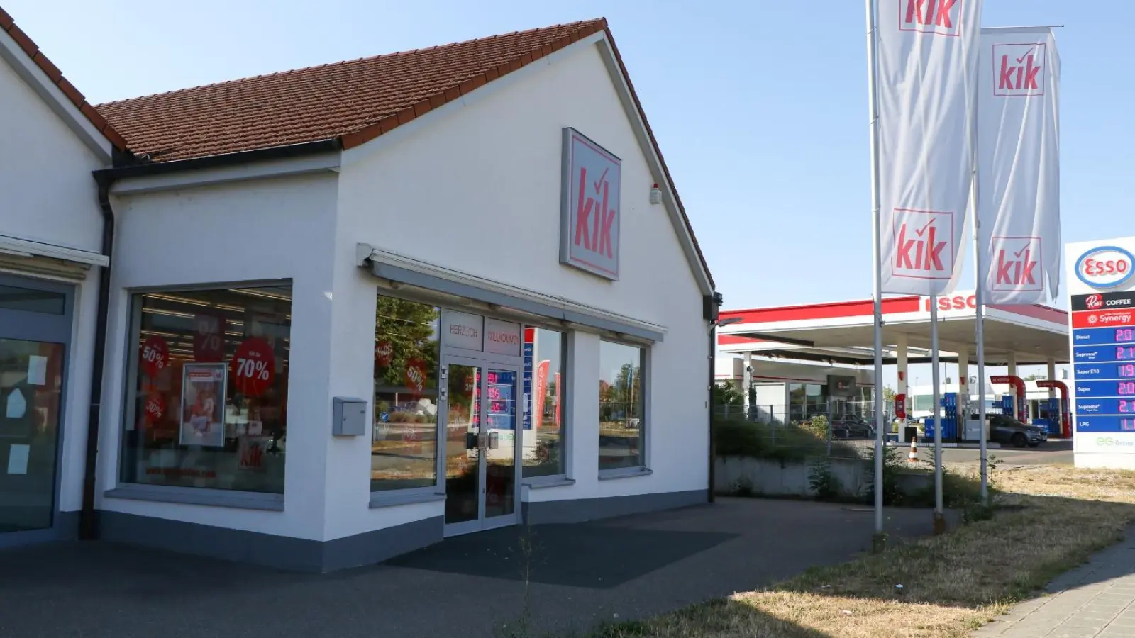 Die Bad Windsheimer Kik-Filiale schließt im September. (Foto: Alexander Rausch)