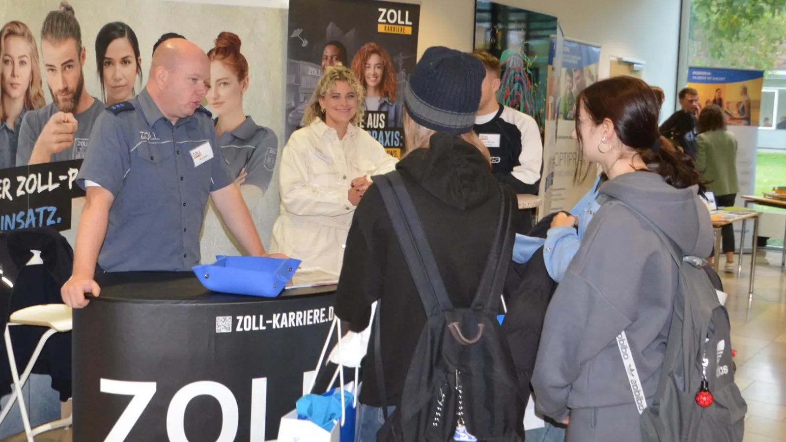 Mehr als 160 Berufsfelder werden im Rahmen der OrientierungsMesse vorgestellt.  (Foto: Peter Tippl)