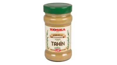 Der Lebensmittelhändler Erti Food ruft die Sesampaste Koska Dark Tahin zurück. (Foto: lebensmittelwarnung.de/dpa-infocom)