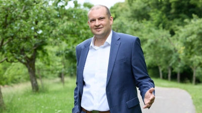Der Nachfolger von Oswald Czech in Schopfloch: Mathias Scheuer. (Foto: Manuel Kresser)