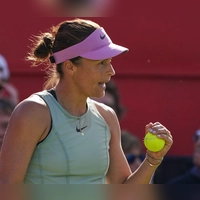 Hat in Eastbourne das Finale erreicht: Tatjana Maria. (Archivbild) (Foto: Alberto Pezzali/AP/dpa)