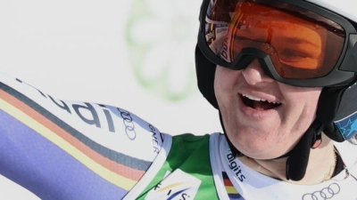 Emma Aicher zeigte in Soldeu eine famose Vorstellung. (Foto: Marco Trovati/AP/dpa)