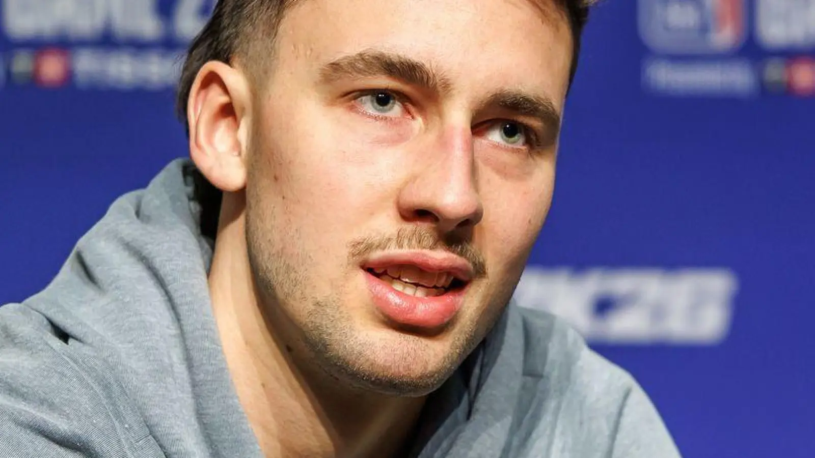 Kann in Berlin wieder spielen: Basketball-Star Franz Wagner. (Foto: Andreas Gora/dpa)