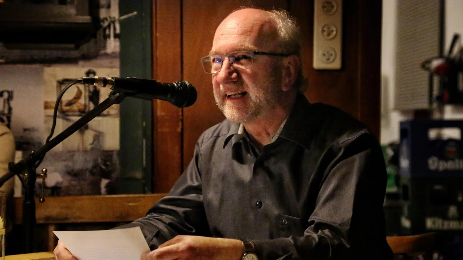 Gewiefter Krimiautor: Horst Prosch. (Foto: Martina Kramer)