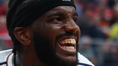 Der französische Handball-Nationalspieler Dika Mem spielt bald für Berlin. (Archivbild) (Foto: Jan Woitas/dpa)