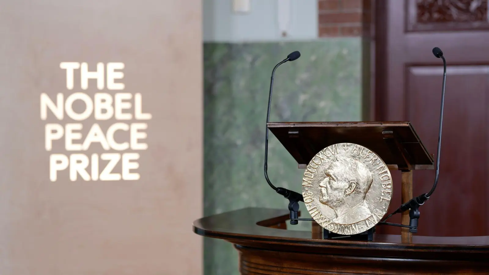 Der Friedensnobelpreis wird jedes Jahr in Oslo vom norwegischen Nobelkomitee verkündet. (Symbolbild) (Foto: Rodrigo Freitas/NTB/dpa)