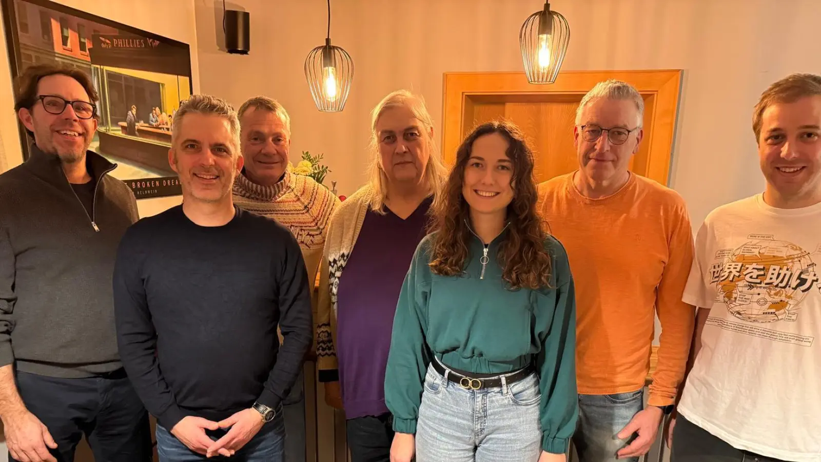 Die Neuhöfer Grünen nominierten ihre Kandidierenden für die Kommunalwahl 2026. (Foto: Christian Böhmlehner)