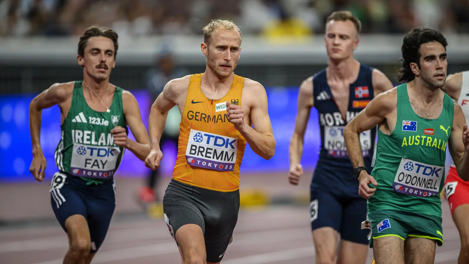 Florian Bremm, hier bei der Weltmeisterschaft in Tokio, will bei den Olympischen Spielen unter die Top Ten laufen.  (Foto: Jan Papenfuss)