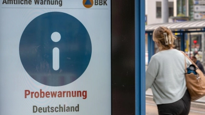 Kein Grund zu Sorge: Die Sirenen heulen am bundesweiten Warntag nur testweise. (Symbolbild) (Foto: Leonie Asendorpf/dpa)