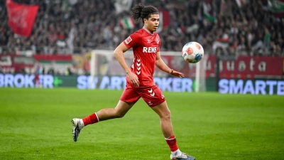 Jahmai Simpson-Pusey fehlt Köln vorerst im Abstiegskampf. (Archivbild) (Foto: Harry Langer/dpa)