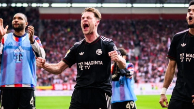 Die Bayern blieben im 13. Pflichtspiel in Serie ungeschlagen. (Foto: Tom Weller/dpa)