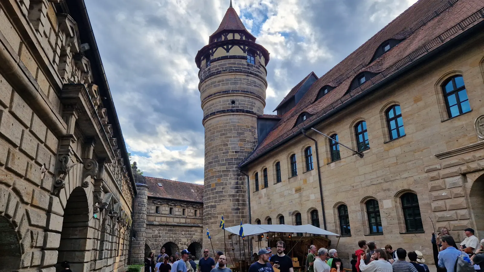 Feste in der Burg erfreuen sich stets großer Beliebtheit, zuletzt zum Beispiel die Ritterspiele. (Archivbild: Andrea Walke)