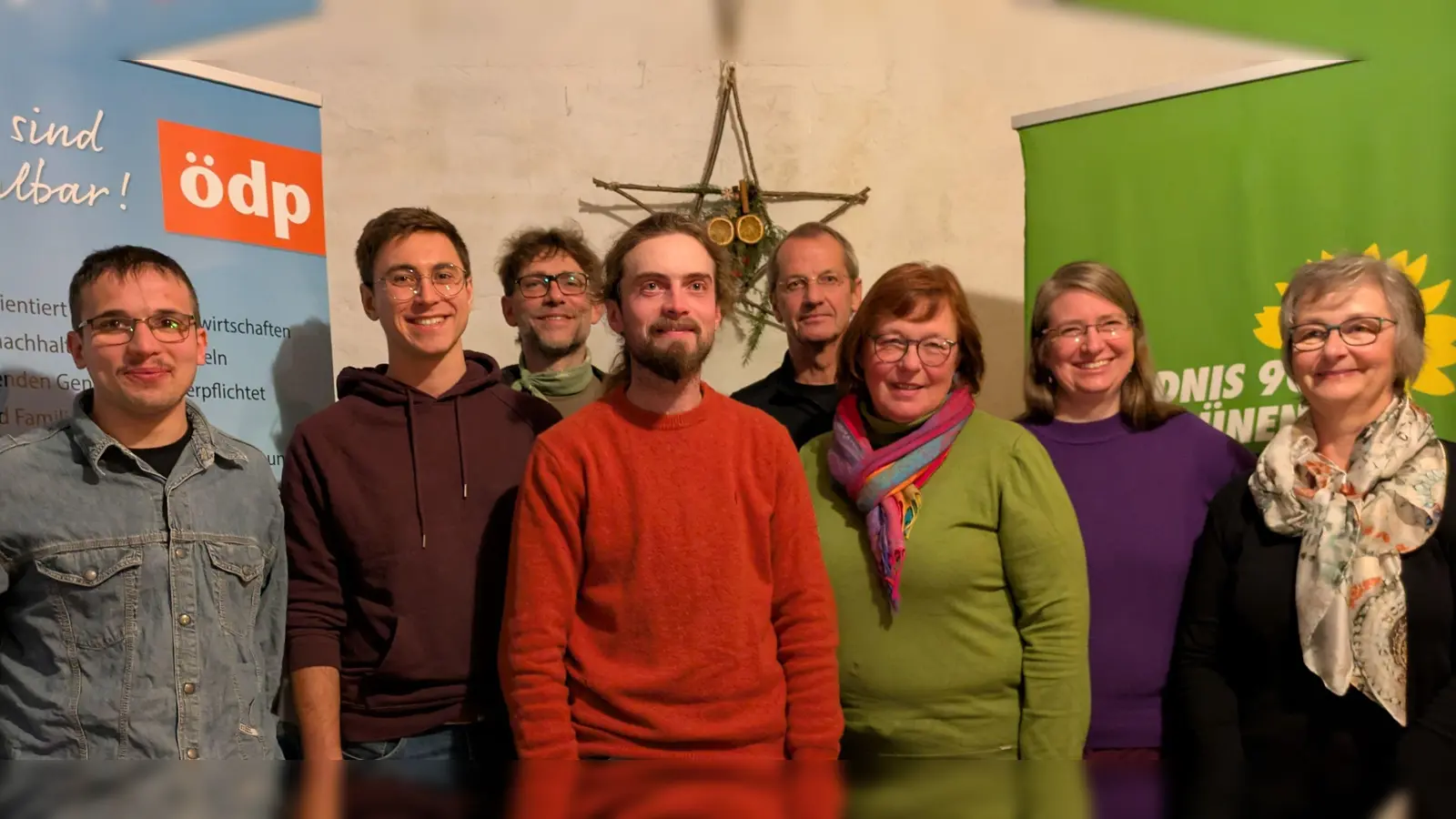 Die ÖDP und die Grünen tun sich in Emskirchen für die anstehenden Kommunalwahlen zusammen. (Foto: Harald Kempe)