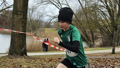 Ben Möbus stand in Konkurrenz zu älteren Läufern. (Foto: Claudia Möbus)