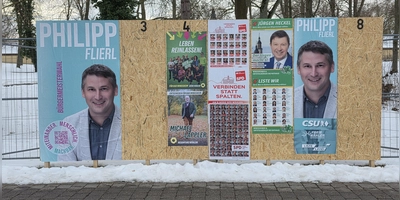Acht Plätze stehen auf der Tafel (hier Rothenburger Straße/Südring) bereit.  (Foto: Hans-Bernd Glanz)