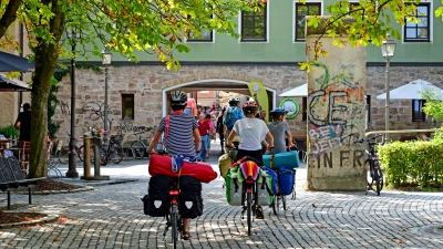 Viele Radtouristen besuchen die Stadt. Sie bleiben für eine bis maximal zwei Nächte, wie es vonseiten der Stadt heißt. (Archivfoto: Jim Albright)