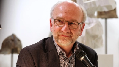 Ermunterte zum Selberschreiben: der Autor Horst Prosch. (Foto: Thomas Wirth)