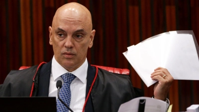 Bundesrichter Alexandre de Moraes lässt den Nachrichtendienst X sperren. (Archivbild) (Foto: Marcelo Camargo/Agencia Brazil/dpa)