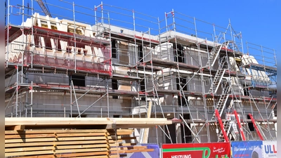 Investitionen im Bildungsbereich, wie etwa die Errichtung von Gebäuden mit Appartements für Studierende in Ansbach-Claffheim, geben dem Hochbau Impulse. (Foto: Kurt Güner)