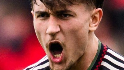 Tom Bischof überzeugte beim FC Bayern in Freiburg. (Foto: Tom Weller/dpa)