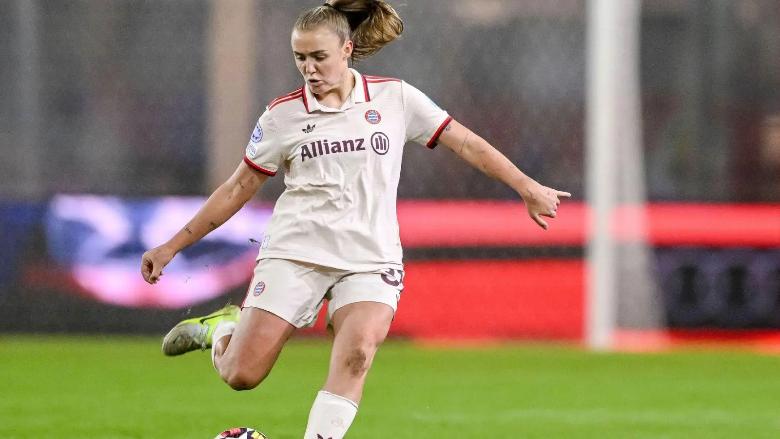 Georgia Stanway fällt beim FC Bayern verletzungsbedingt aus. (Foto: Harry Langer/dpa)